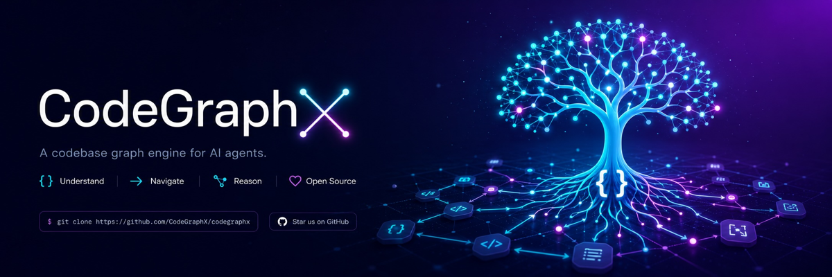 CodeGraphX (CGX) — codebase graph engine for AI coding agents